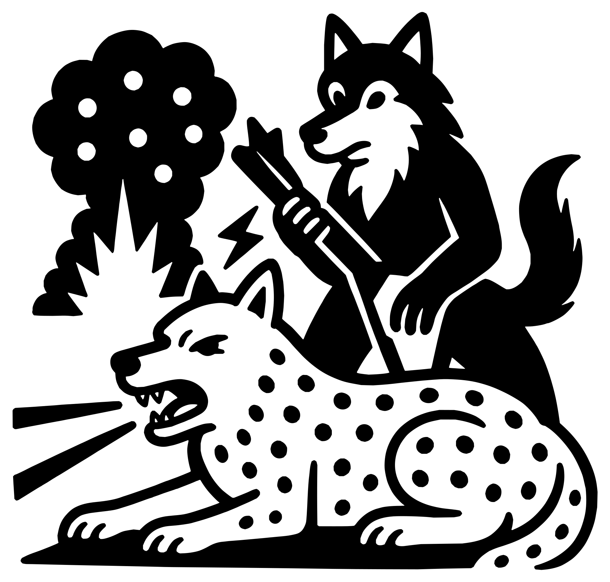 Laser Wolves emblem